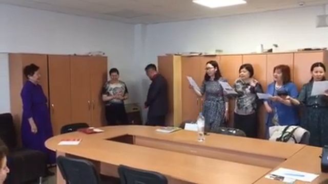 Поздравление с юбилеем.ШМО английского языка. Бархаева Людмила Владимировна смотреть онлайн