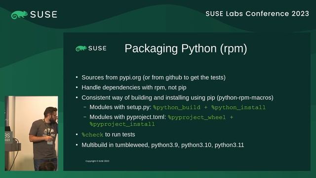 Daniel Garcia Python packaging mess смотреть онлайн