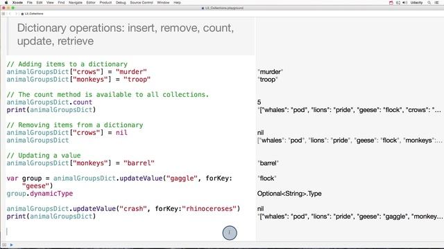 Dictionary Operations смотреть онлайн