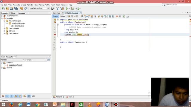 tutorial faktorial netbeans смотреть онлайн