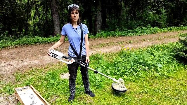 Аккумуляторный триммер Daewoo Datr 2840Li. Обзор. Достоинства и недостатки.