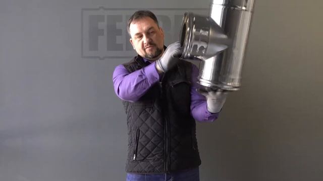 Ferrum. Сэндвич-тройник 90° смотреть онлайн