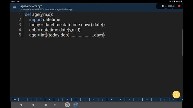 Python project - age calculator смотреть онлайн