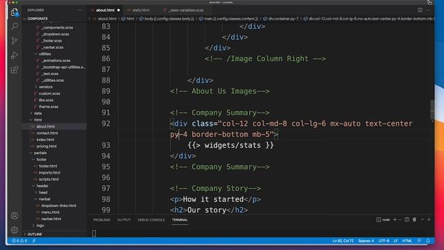 Bootstrap 5 Corporate Full Build: Build About Us Page (Part 13) смотреть онлайн