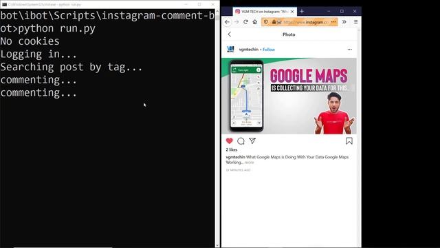 Instagram Spam Comment bot Using python | instagram hack | Python Automation Project смотреть онлайн