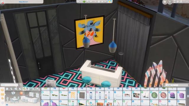 🎤Бар с тематическими зонами | Bar with themed areas🥃 | NO CC | The Sims 4 смотреть онлайн