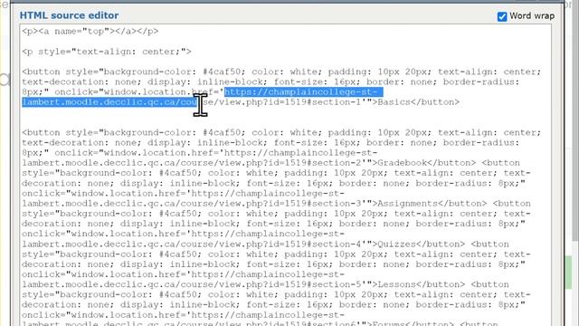 Moodle: Adding Buttons смотреть онлайн