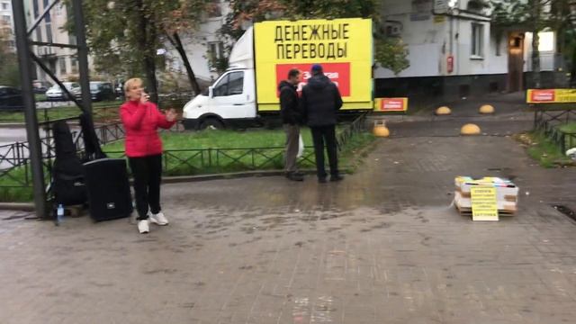 Репортаж с уличного служения у м.Пр.Ветеранов. смотреть онлайн