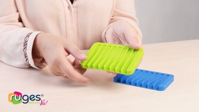 V-6 Набор мыльниц силиконовых «Рельеф» Ruges