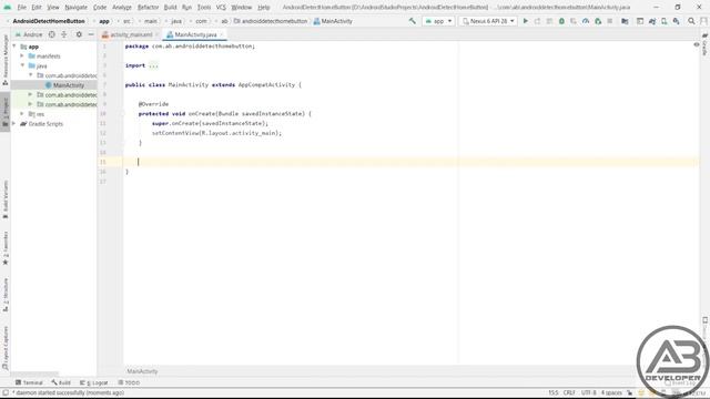 Android Studio 3.6 Detect Home Button смотреть онлайн
