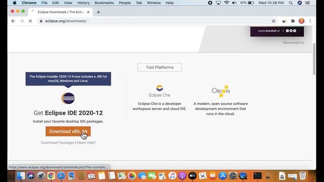 How to install Eclipse 2020-12 with Java 15 on macOS смотреть онлайн