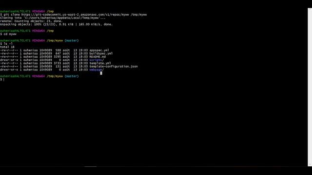 AWS: CodeStar With GIT And HTML Application смотреть онлайн