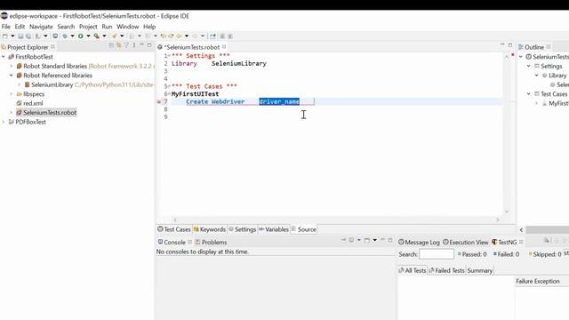 Writing first Selenium Test | Robot Framework смотреть онлайн