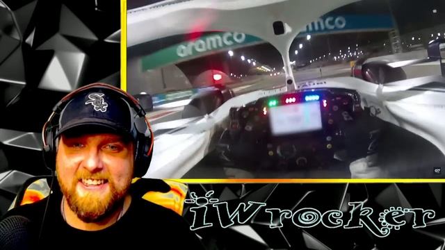NASCAR Fan BLOWN AWAY BY ASTONISHING F1 Helmet Cam Footage! смотреть онлайн