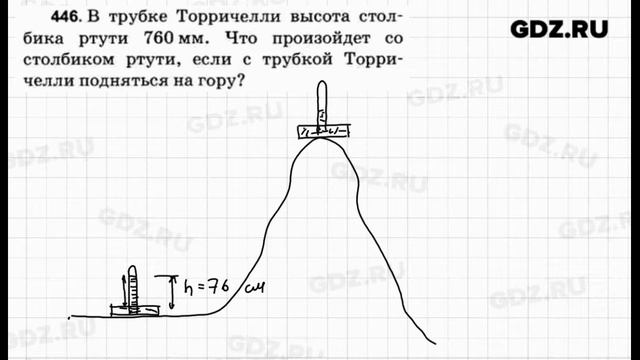 № 446 - Физика 7-9 класс Пёрышкин сборник задач смотреть онлайн