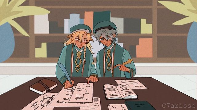 Hello my old heart / Genshin Impact Animatic (fr/esp sub) смотреть онлайн
