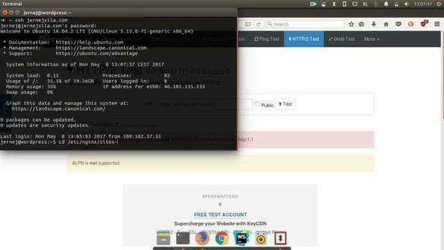 Upgrading my website, served by Nginx, to HTTP/2 смотреть онлайн