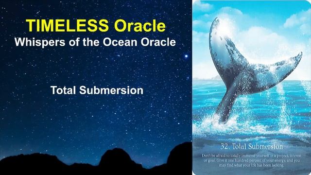 32 Total Submersion, WHISPERS OF THE OCEAN ORACLE CARDS смотреть онлайн