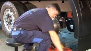 BPW. Замена тормозного диска полуприцепа на осях