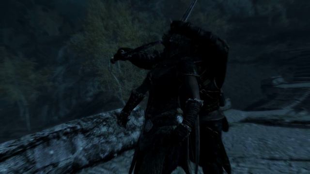 The Elder Scrolls V: Skyrim: Sneak Attack Cut Throat Animation смотреть онлайн