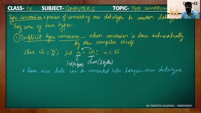 LEARN DATA TYPE CONVERSION IN JAVA PROGRAMMING | ICSE-ISC COMPUTERS смотреть онлайн
