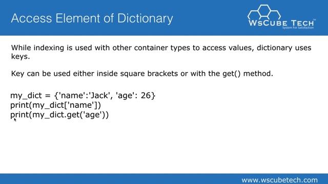 #16 Dictionary in Python - Python Tutorials for Beginners смотреть онлайн
