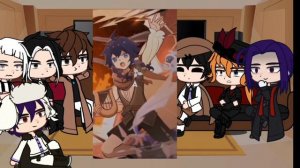 Реакция бродячих псов на геншин (Архонты) ВЕНТИ 1\?