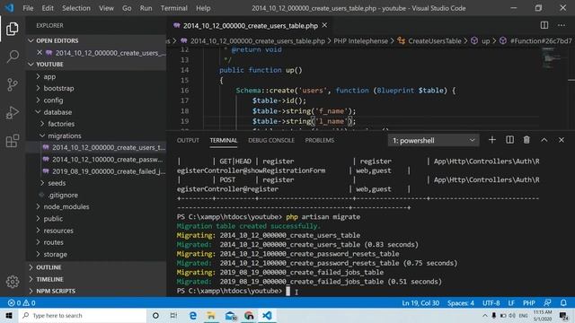 Laravel 7 Tutorials | #3 How to customize the registration form in laravel смотреть онлайн