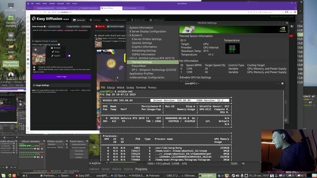 Использование Stable Diffusion на Linux для изменения готовых изображений смотреть онлайн
