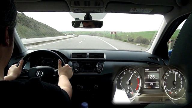 Skoda Fabia (2015) 1.2 TSI 110HP DSG | 0-100 km/h Acceleration смотреть онлайн