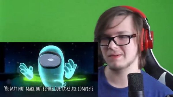 (SUS SUS SUS SUS SU) Report! Report! Report! - Among Us Song - The Living Tombstone - GoronGuyReact