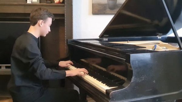 Черни, этюд op. 740 № 12