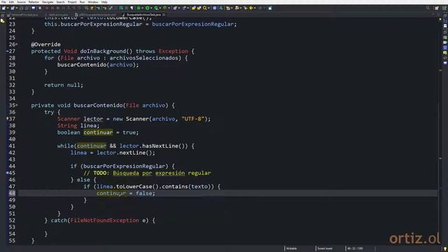 Java Curso: 199 Lectura de Cada Línea de un Archivo con nextLine() de Scanner - Comparación смотреть онлайн