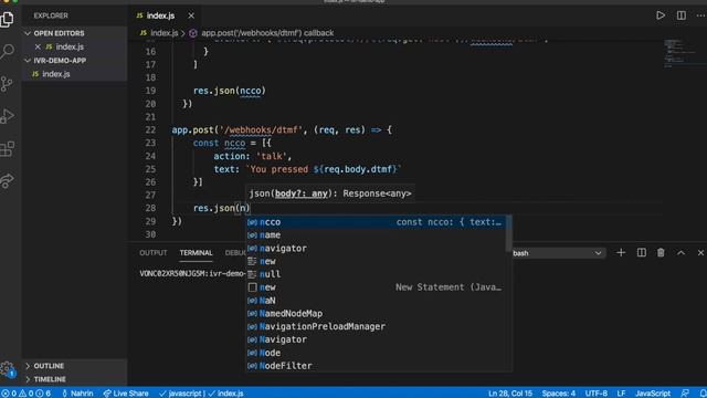 Build an Interactive Voice Response (IVR) Menu With Node.js and Express смотреть онлайн