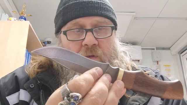 Нож из стали ХВ5. смотреть онлайн