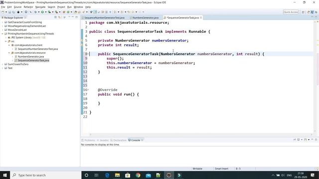 Java program to Print numbers in sequence using 3 Threads || Java Multi threading interview program смотреть онлайн