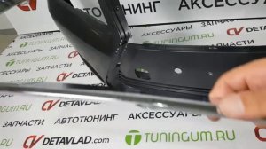 Рестайлинг бампер на Toyota Camry 40 стиль Lexus 2009 2011г