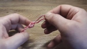 Рыболовный узел петля Восьмёрка для крепления поводков и грузил