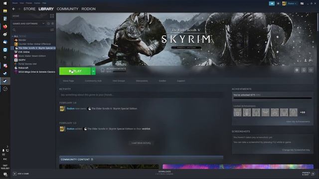 Как открыть TES V: SKYRIM|Полезный гайд для тех, кто не знал. смотреть онлайн