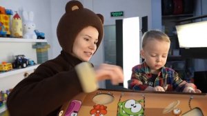 Медведь влог | Дядя Фёдор и бизиборд | Раннее развитие игры для детей малышей