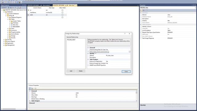 How to create Relationships In SQL Server 2014 смотреть онлайн