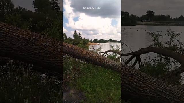 купаемся семьей | семейный отдых | приехали на мотоблоке | из города в деревню смотреть онлайн