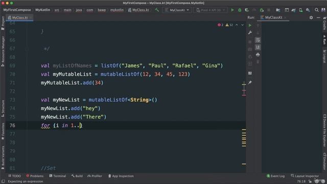 047 Kotlin Programming Language Fundamentals - Initializing Lists смотреть онлайн