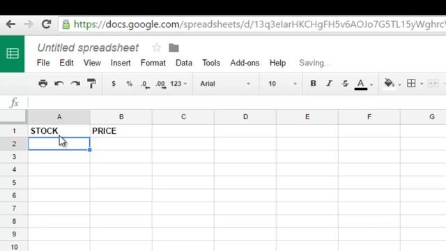 HOW TO - Get Stock Price from Google Docs/ Sheets [English] смотреть онлайн