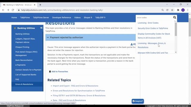 How to Use TallyHelp to Resolve Errors in TallyPrime | TallyHelp смотреть онлайн