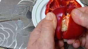 Супер толстостенный сортовой перец из Болгарии с идеальными характеристиками у себя в огороде.