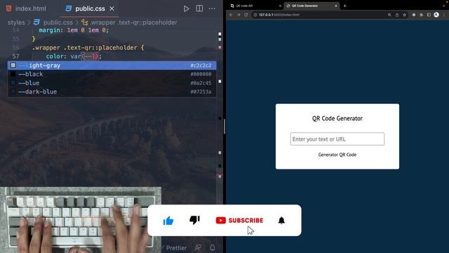 ASMR Programming - QR Code Generator With Javascript - No Talking смотреть онлайн