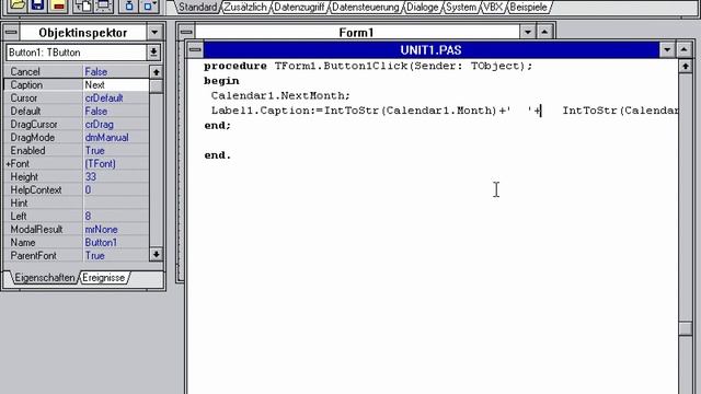 Tutorial: Calendar with Delphi on Windows 3.11 (History) смотреть онлайн