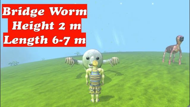 Trevor Henderson Monsters Size Comparison | SPORE