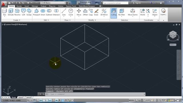 AutoCAD UCS смотреть онлайн